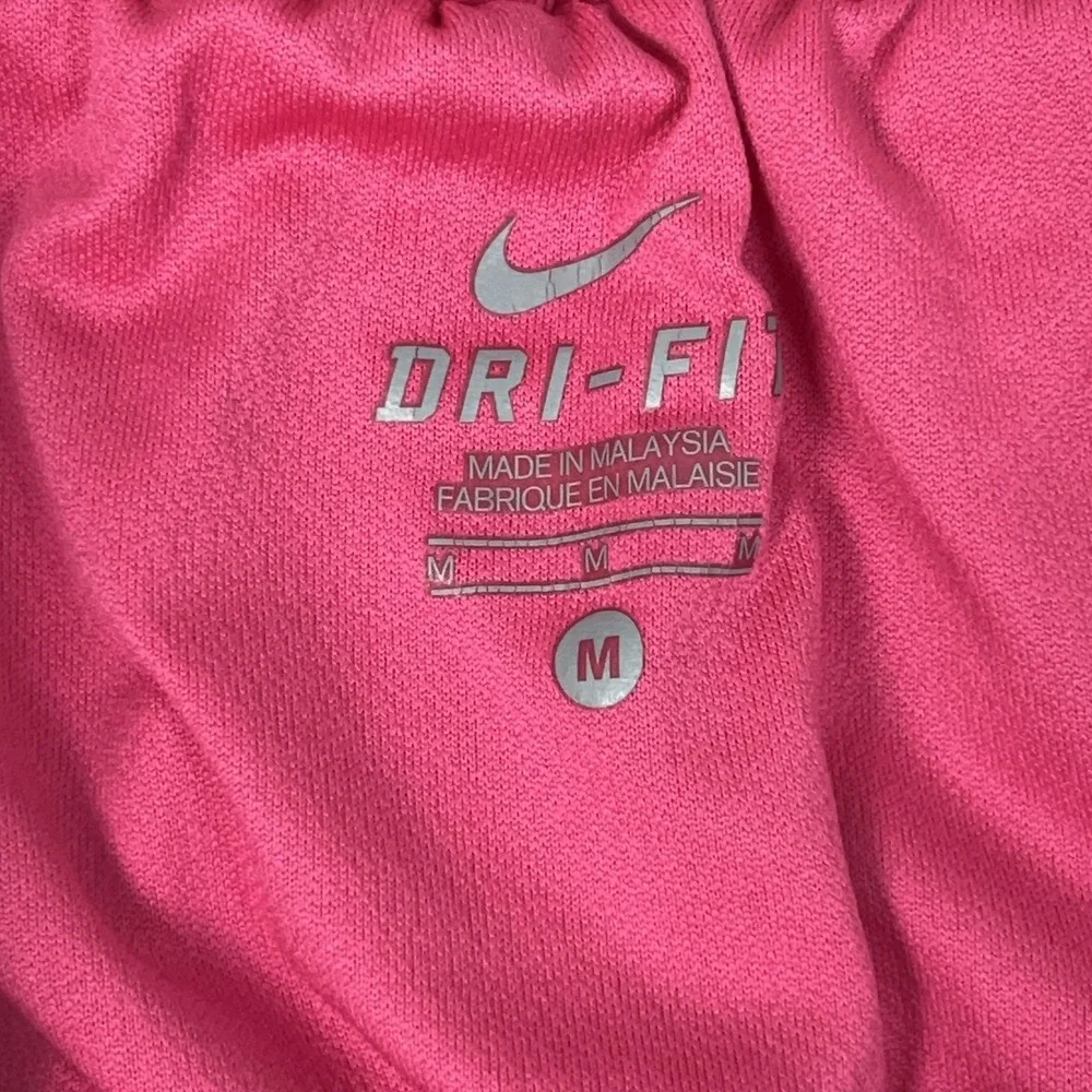 Nike Shorts Womens Medium Pink Dri-FIT Lined Running Athletic Tempo‎ Gym Workout